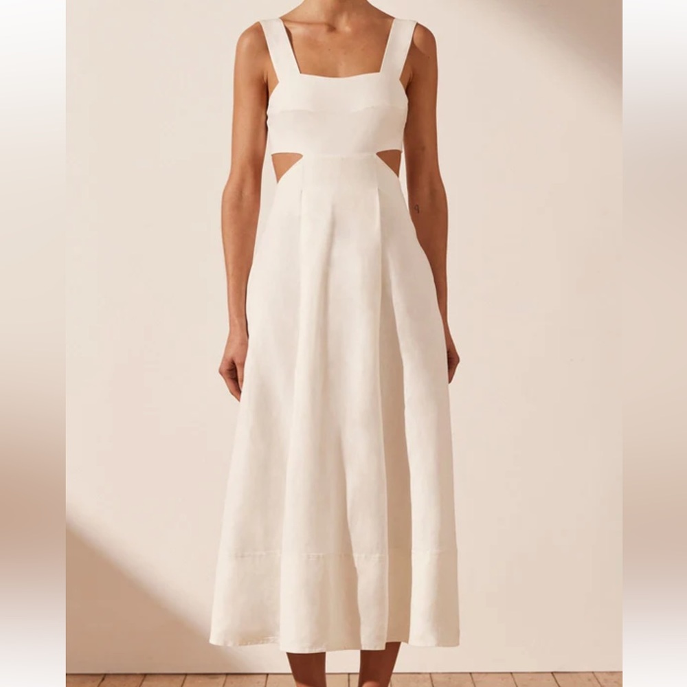 Shona Joy Morgan Dress Ivory Size US6